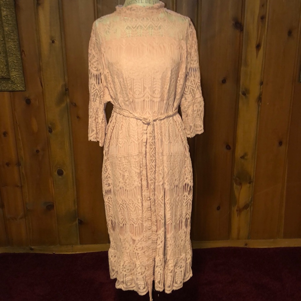 Simply Be ~ Blush pink dress